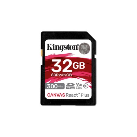 Kingston Canvas React Plus 32GB SD Card (SDR2/32GB)